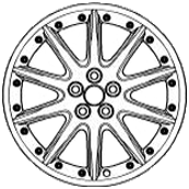 Melbourne - 18in wheel for Jaguar X-Type