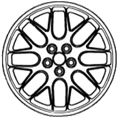 Valencia - 18in wheel for Jaguar X-Type